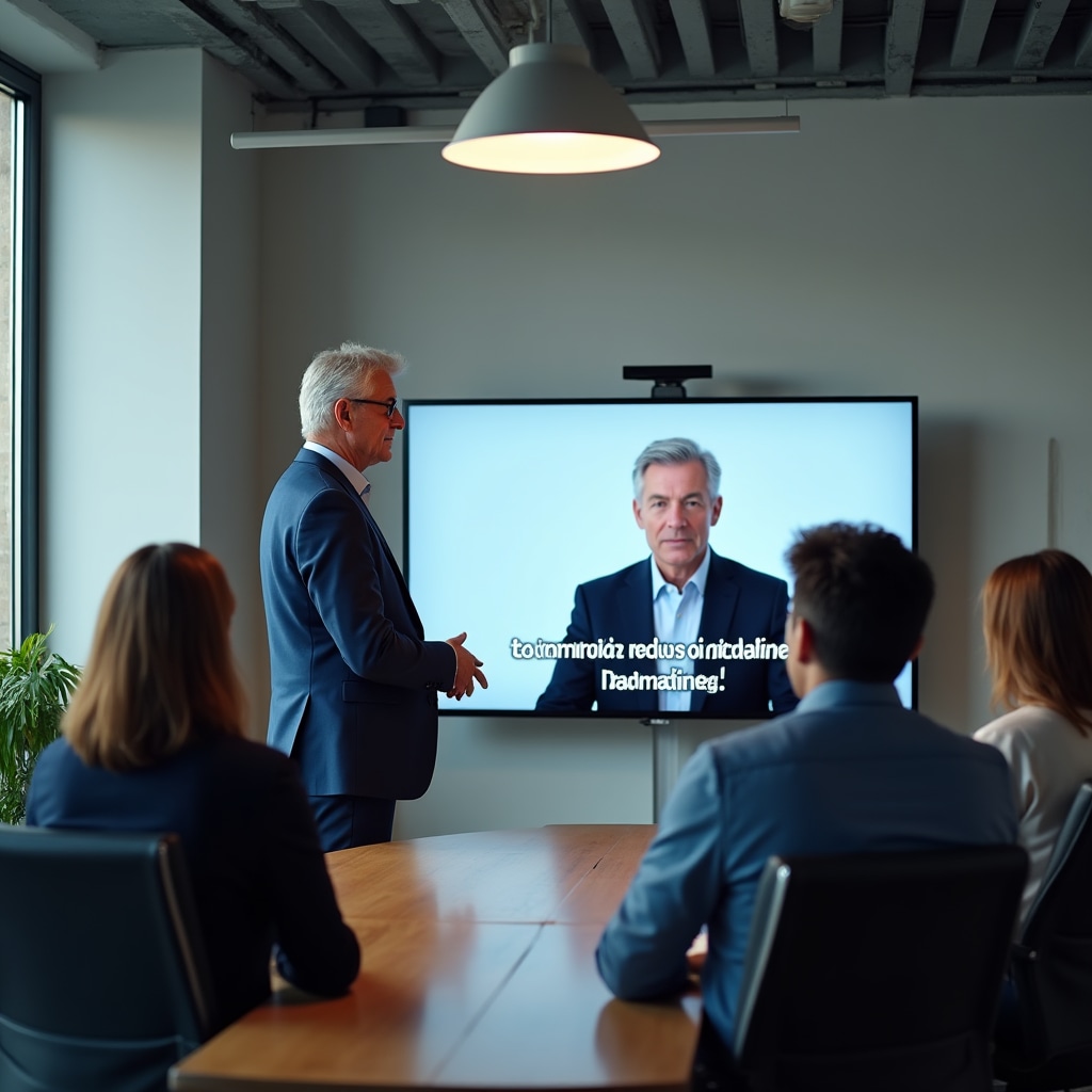 Video di formazione aziendale con sottotitoli bilingue